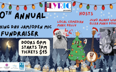 20th Annual Boxing Day Open Stage Fundraiser: Host: Marc Kelly & Eliza Mary Doyle