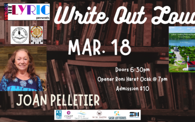 Write Out Loud with Author Joan Pelletier – Tickets at the Door     